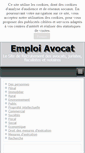 Mobile Screenshot of emploi-avocat.com